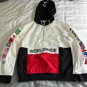 Forever 21 Worldwide windbreaker